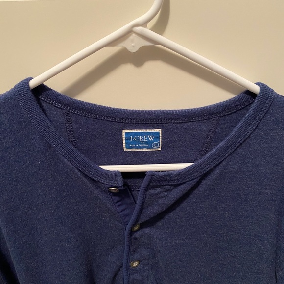 Men’s long sleeve Henley - Picture 2 of 2